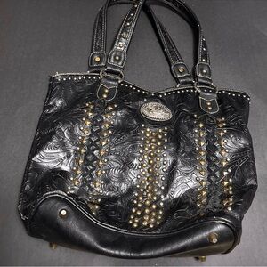 Montana West Western Faux-Leather Purse